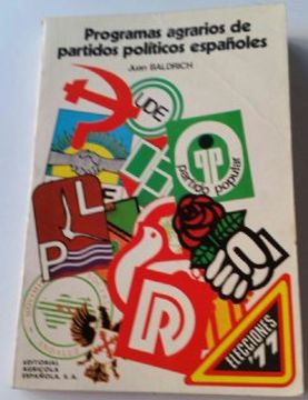 portada Programas Agrarios de Partidos Politicos Españoles