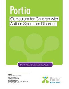 portada Portia Curriculum - Play and Social: Curriculum for children with Autism Spectrum Disorder (in English)