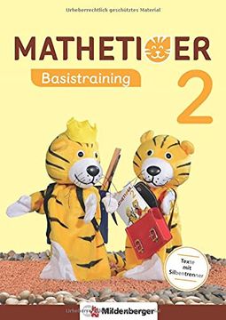 portada Mathetiger Basistraining 2 (Mathetiger - Neubearbeitung)