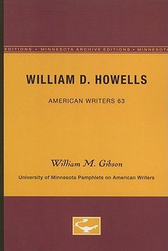 portada william d. howells (in English)