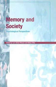 portada memory and society: psychological perspectives (en Inglés)
