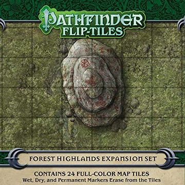 portada Pathfinder Flip-Tiles: Forest Highlands Expansion (in English)