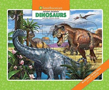 portada Jigsaw Journey Smithsonian: Dinosaurs & Other Prehistoric Animals (in English)