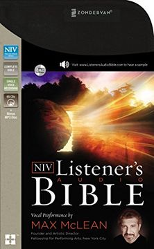 portada NIV, Listener's Audio Bible, Audio CD: Vocal Performance by Max McLean (en Inglés)