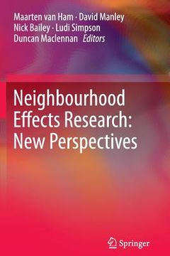 portada Neighbourhood Effects Research: New Perspectives (in English)