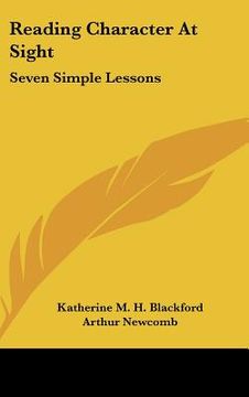portada reading character at sight: seven simple lessons