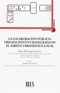 portada La Colaboración Público-Privada Institucionalizada en el Ámbito Urbanístico Local