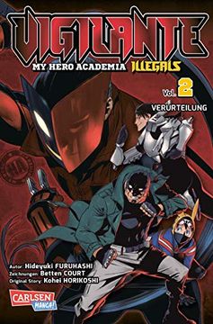 portada Vigilante - my Hero Academia Illegals 2 (en Alemán)