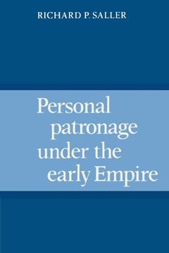 portada Personal Patronage Under the Early Empire (en Inglés)