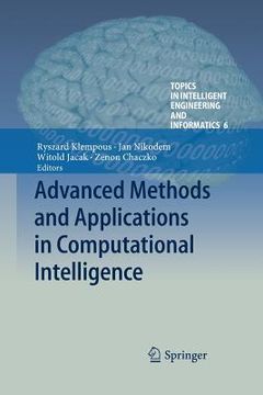portada Advanced Methods and Applications in Computational Intelligence (en Inglés)