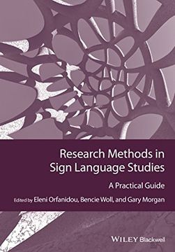 portada Research Methods in Sign Language Studies (GMLZ - Guides to Research Methods in Language and Linguistics) (en Inglés)