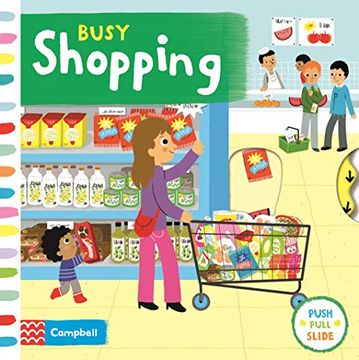 portada Busy Shopping (Busy Books) (en Inglés)