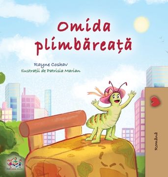 portada The Traveling Caterpillar (Romanian Children's Book)