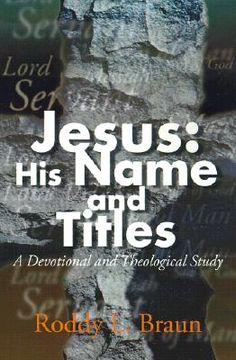 portada jesus: his name and titles: a devotional and theological study (en Inglés)