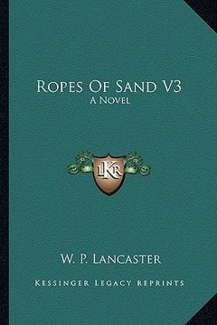 portada ropes of sand v3 (en Inglés)