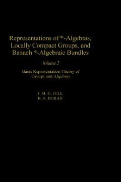 portada representations of *-algebras, locally compact groups, and banach *-algebraic bundles, volume 2: banach *-algebraic bundles, induced representations, (en Inglés)