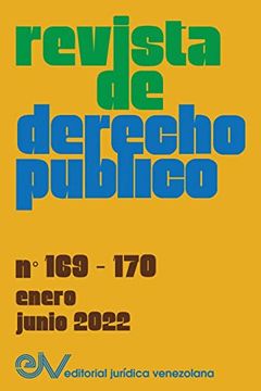 portada REVISTA DE DERECHO PÚBLICO (VENEZUELA), No. 169-170, enero-junio 2022