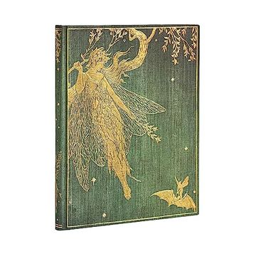 portada Paperblanks Hardcover Journal Olive Fairy | Lined | Ultra (en Alemán)