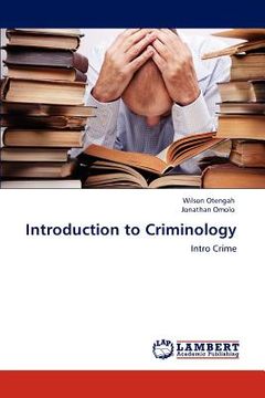 portada introduction to criminology (en Inglés)