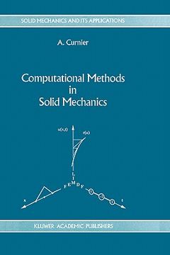 portada computational methods in solid mechanics (en Inglés)