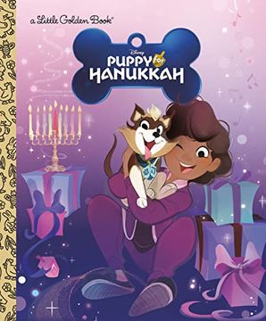 portada Puppy for Hanukkah (Disney Classic) (Little Golden Book) (en Inglés)