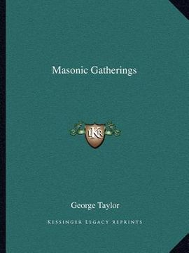 portada masonic gatherings (en Inglés)