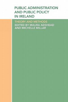 portada public administration and public policy in ireland: theory and methods (en Inglés)