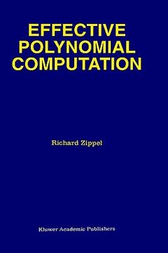 portada effective polynomial computation (en Inglés)