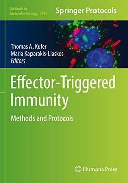 portada Effector-Triggered Immunity: Methods and Protocols (Methods in Molecular Biology)