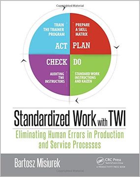 portada Standardized Work with Twi: Eliminating Human Errors in Production and Service Processes (en Inglés)