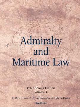 portada admiralty and maritime law, volume 1 (en Inglés)