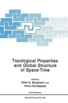 portada Topological Properties and Global Structure of Space-Time (en Inglés)