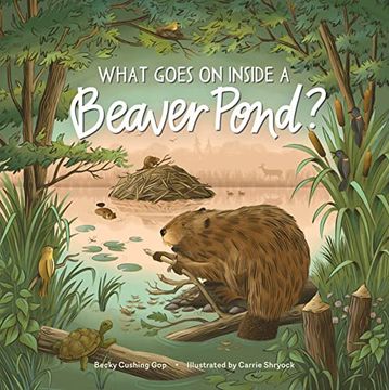 portada What Goes on Inside a Beaver Pond? (en Inglés)