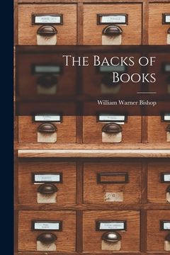 portada The Backs of Books (in English)