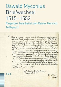 portada Briefwechsel 1515-1552: Regesten, Bearbeitet Von Rainer Henrich