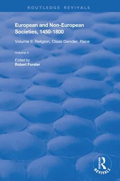 portada European and Non-European Societies, 1450-1800: Volume I: The Longue Durée, Eurocentrism, Encounters on the Periphery of Africa and Asia (en Inglés)