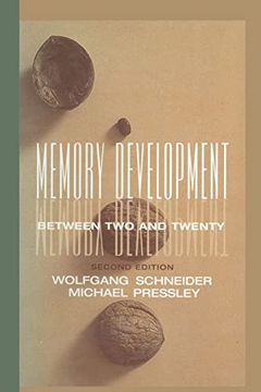 portada Memory Development Between two and Twenty (en Inglés)