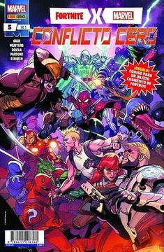 portada Marvel/Fortnite Conflicto Cero 5 de 5