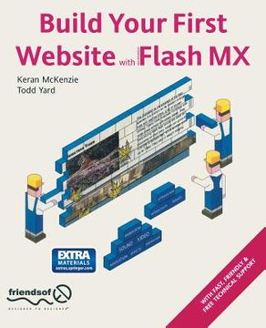 portada build your first website with flash mx (en Inglés)