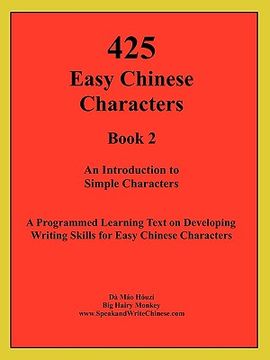 portada 425 easy chinese characters (en Inglés)