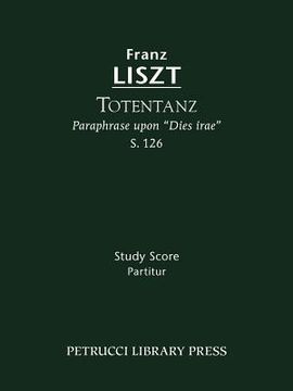 portada totentanz, s. 126 - study score (en Inglés)