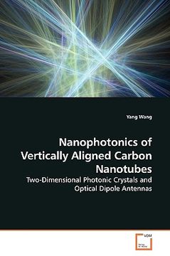 portada nanophotonics of vertically aligned carbon nanotubes (en Inglés)