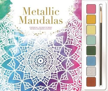 portada Metallic Mandalas (Mind spa Watercolours)