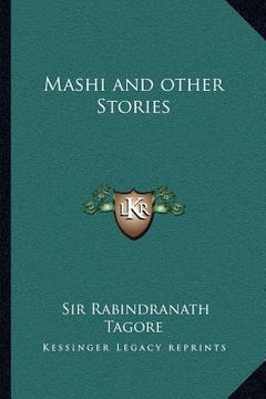 portada mashi and other stories (en Inglés)