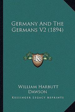 portada germany and the germans v2 (1894) (in English)