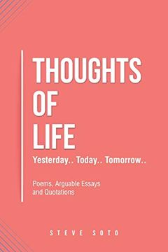 portada Thoughts of Life: Yesterday. Today. Tomorrow. (en Inglés)