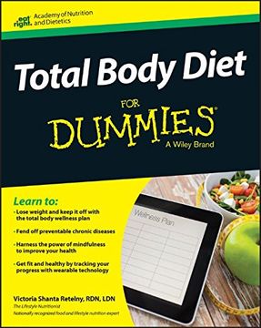 portada Total Body Diet For Dummies (For Dummies (Health & Fitness)) (en Inglés)