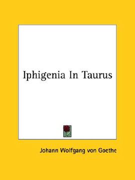 portada iphigenia in taurus (en Inglés)