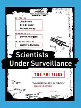 portada Scientists Under Surveillance: The fbi Files (The mit Press) (en Inglés)