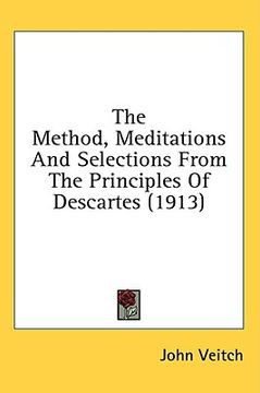 portada the method, meditations and selections from the principles of descartes (1913)